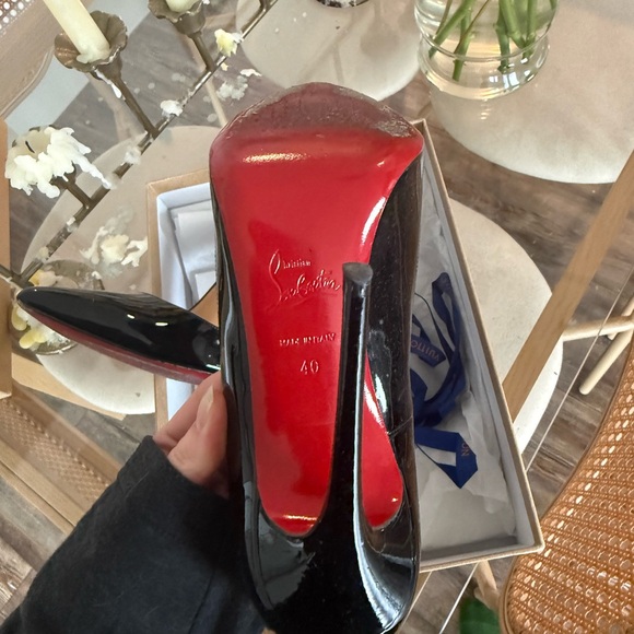 Christian Louboutin So Kate 120 Black Heels - Picture 8 of 13